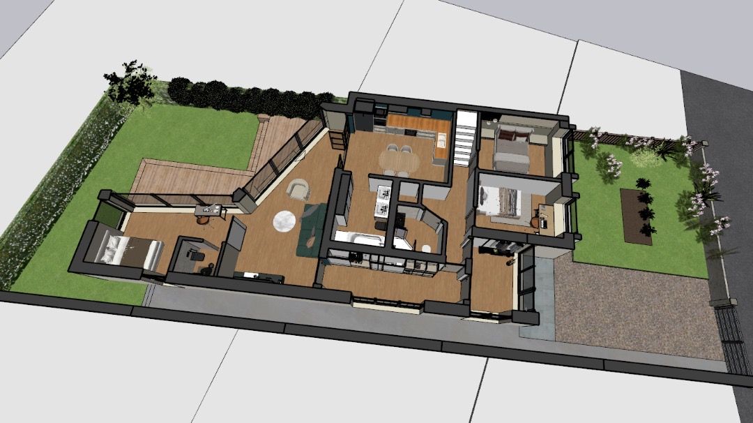 Interior CGI of No. 50