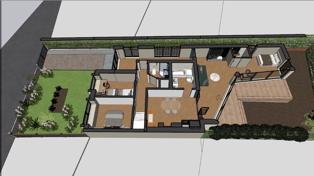 Interior CGI of No. 50