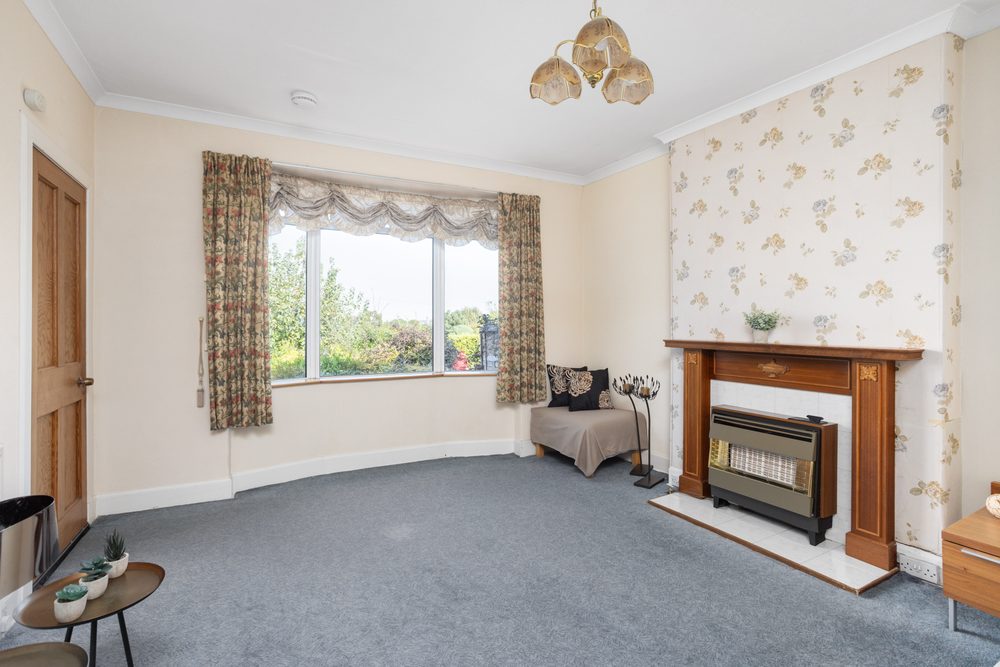 a Blackswan Lane property — living space before refurbishment by Blackswan Lane